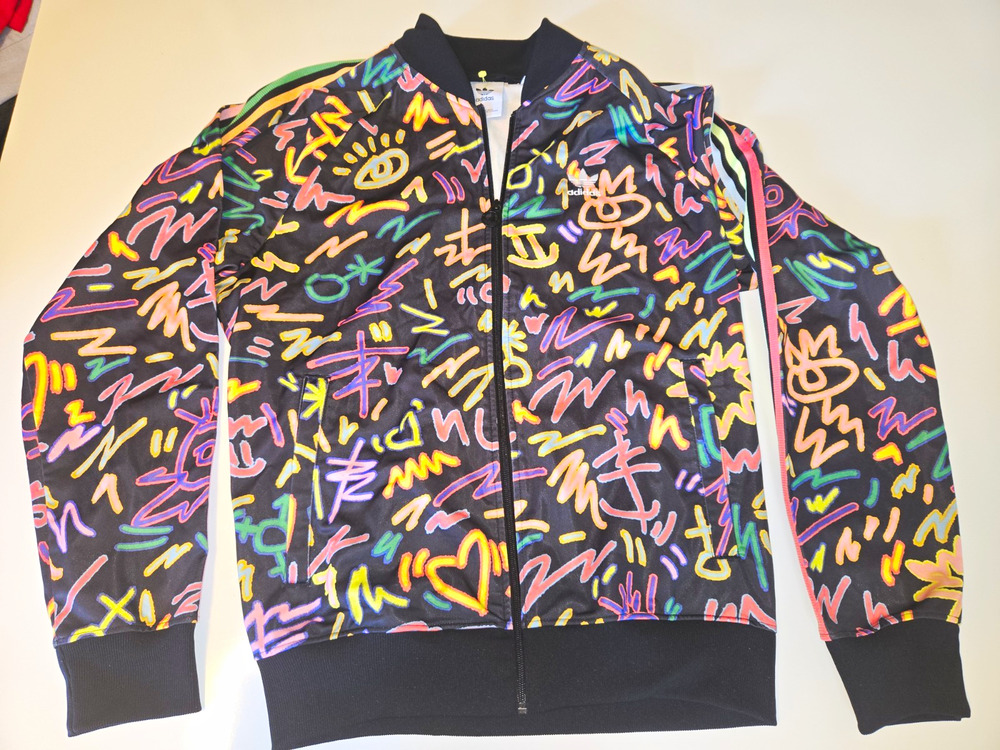 Adidas Originals x Kris Andrew Small Love Unites Pride Track Jacket M HC3088